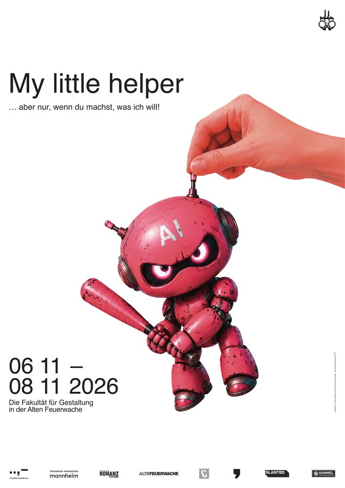 Werkschau-Plakat My little helper
